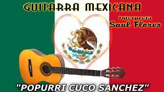 GUITARRA MEXICANA MUSICA INSTRUMENTAL INTERPRETA SAUL FLORES 12 POPURRIS PEGADITOS [upl. by Chaddy]