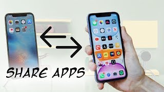 How to Share Apps using Airdrop [upl. by Chipman]