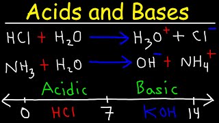 Acids and Bases  Basic Introduction  Chemistry [upl. by Civ]