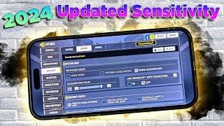 NEW 2024 UPDATED SENSITIVITY amp HUD SETTINGS  COD MOBILE [upl. by Petit959]