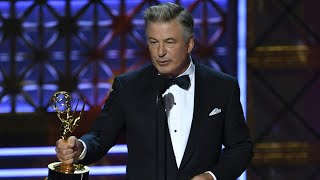 How Donald Trump was mocked at the Emmys [upl. by Suoiluj950]