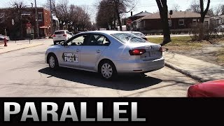 How To Easy Parallel Parking Curb Parking  Version 20 [upl. by Dorice]