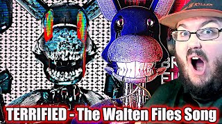 TERRIFIED  The Walten Files Song  APAngryPiggy REACTION [upl. by Pine]