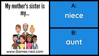 Family Members Quiz [upl. by Swarts636]