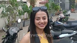 Helly Shah Spotted After Her Evening Coffee And Talk About Her Upcoming Project [upl. by Folger239]