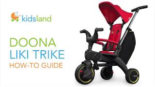 DOONA Liki Trike  StepByStep HowTo Guide by Kidsland [upl. by Maise522]