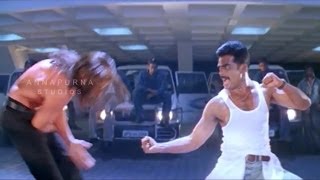 Rahul Dev Action Scene  Mass Movie  Nagarjuna Jyothika [upl. by Aras]