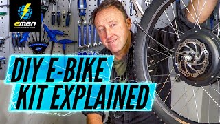 Electric Bike Conversion Kit Options  DIY E Bikes With EMBN [upl. by Paris453]