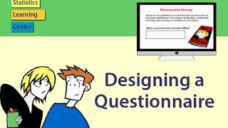 Designing a Questionnaire or Survey  statistics help [upl. by Rebme943]