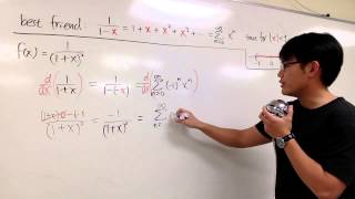 Calculus 11 9 13 a Power Series Representation [upl. by Aynor]