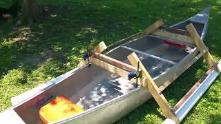 DIY Canoe Outriggers [upl. by Aicia731]