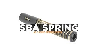 SBA Spring Silent Buffer Assembly  Trinity Force [upl. by Etiam23]