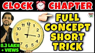 Clock  Clocks Reasoning Tricks  Clock ReasoningMathTrickIn HindiSolutionProblemsQuestions [upl. by Saxon]