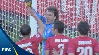 Albania vs Serbia 02 Goals and Highlights [upl. by Vladamir925]