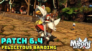 FFXIV Felicitous Chocobo Barding [upl. by Jenine252]