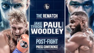 LIVE  Jake Paul vs Tyron Woodley II • POST FIGHT PRESS CONFERENCE • Live from Amalie Arena [upl. by Cher]