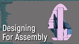 Designing for Assembly in Fusion 360 Advanced CAD Tutorial [upl. by Tybi926]