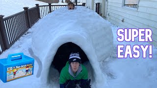 How to BUILD an IGLOO Step by Step [upl. by Wade363]