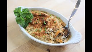 Crusty mussel bake with homemade velouté sauce [upl. by Bay421]