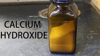 How to make Calcium Hydroxide CaOH2 [upl. by Guria]