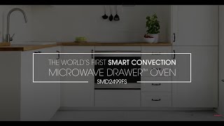 Sharp Convection Microwave Drawer™ Oven SMD2499FS [upl. by Bunnie]