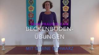 Beckenboden Übungen für jeden Tag [upl. by Martreb642]