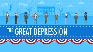 The Great Depression Crash Course US History 33 [upl. by Nate561]