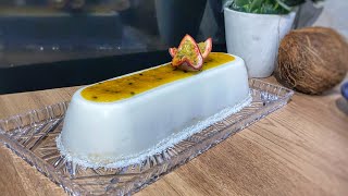 La Bûche Exotique Coco Mangue Passion 🥥🥭🏝 [upl. by Eppillihp]