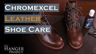 Chromexcel Leather Shoe Care  1000 Mile Boot [upl. by Dorolice]