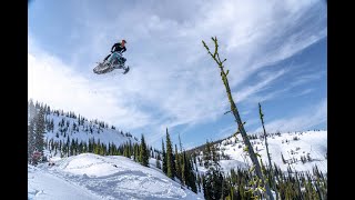 Biggest snowmobile jumps in Montana  EP 9 [upl. by Talich]