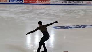 Donovan Carrillo Free Skate  Skate America 2022 [upl. by Yldarb]