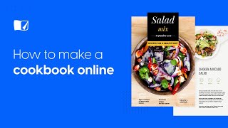 How To Make A Cookbook Online  Flipsnackcom [upl. by Aronow]