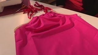 How To Make A Dress From A Pillowcase [upl. by Ariaes285]