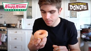 Eating Donuts ALL DAY Mukbang  Krispy Kreme California Donuts   Magic Mikey [upl. by Quentin]