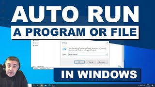 Windows 10 Autorun Program or File on Startup [upl. by Zap]