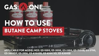 How To Use Butane Camp Stoves [upl. by Niriam]