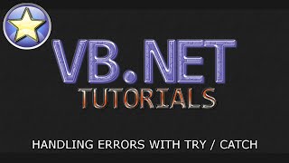 VBNET Beginner Tutorial  Error Handling With TRY  CATCH Visual Basic NET [upl. by Atiuqin]