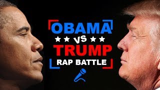 Donald Trump vs Barack Obama  RAP BATTLE [upl. by Hiller541]