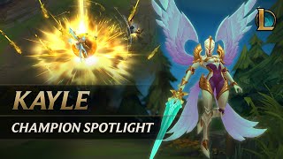 Kayle Champion Spotlight  Gameplay  League of Legends [upl. by Abernathy]