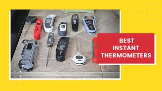 Best Instant Read Meat Thermometers Tested amp Reviewed [upl. by Nnylf374]