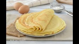 Crespelle ricetta crep CREPES come fare le CRESPELLE CRÊPE [upl. by Dnomaid]