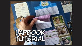 LAPBOOK  Tutorial [upl. by Weisburgh]