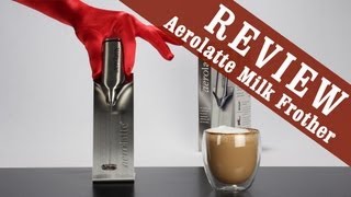 Aerolatte Milk Frother  Exclusive Review [upl. by Asssilem941]