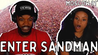 HOW IS THIS EVEN POSSIBLE 🎵 Metallica Enter Sandman Live Moscow 1991 Reaction [upl. by Charyl]