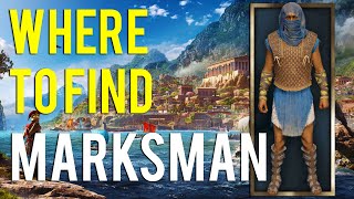 Where to Find Athenian Marksmen in Assassins Creed Odyssey [upl. by Nnaylime]