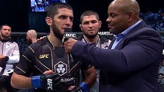 Islam Makhachev Octagon Interview  UFC 280 [upl. by Vento]