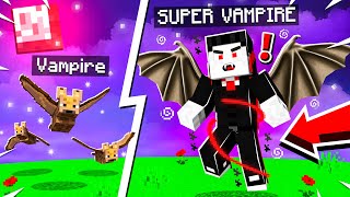 Playing as SUPER VAMPIRE in MINECRAFT [upl. by Osrock]