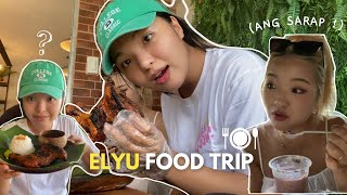 Elyu Food Trip with Filipino Besties Trying ELYU INASAL [upl. by Naraa]