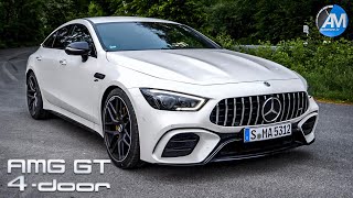 MercedesAMG GT53 4Door  DRIVE amp SOUND [upl. by Hsizan]