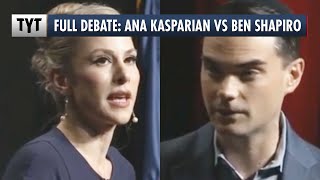 FULL DEBATE Ana Kasparian vs Ben Shapiro [upl. by Royall974]